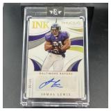Jamal Lewis Immaculate Autograph 36/49 Football Ca