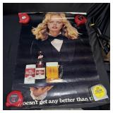 Old Milwaukee Beer Advertising Poster Sign