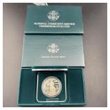 1996 National Community Service Proof Silver Dolla