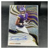 Jordan Addison 2025 Revolution Autograph Football