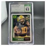 2020/2021 Panini Score Justin Herbert Graded Footb