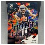 Devin Hester Optic Pandora Football Card; Numbered