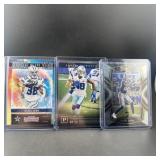 Ceedee Lamb Rookie Football Cards (3 Qty)