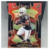 Ashton Jeanty Red Maroon Select Rookie Football Ca