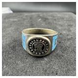 Fire Opal Ring Size 10 1/2