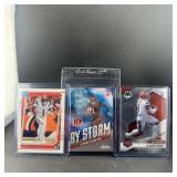 Ja'marr Chase Rookie Football Cards (3 Qty)