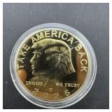 2005 Take Back America Trump Novelty Coin