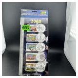 Greetings From America Quarter And Stamp Set