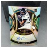 Bhayshul Tuten Rookie Autograph Select Football Ca