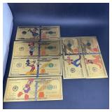 Disney Gold Foil Note Set