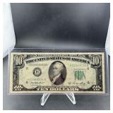 1950a $10 Federal Reserve Note - Crisp
