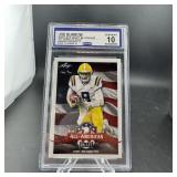 2020 Leaf Draft Joe Burrow Rookie Football Card