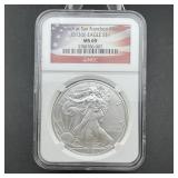 2013(s) American Silver Eagle Ngc Ms69