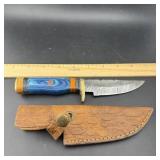 Mhs Cutlery Damascus Steel Knife