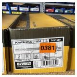 Box of (10) DeWalt Power-Stud+ SD1 3/4' x 12' Se