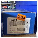 Box of (25) HNS 1/2' x 4' Hex Nut Sleeve Anchors