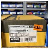 Box of (20) DeWalt Power-Stud+ SD1 3/4' x 4-1/4'