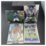 Lot Of (4) Nfl Football Cards Including Silver Pat