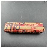 Roll Of 1910's Wheat Cents