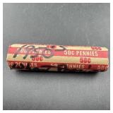 Roll Of 1950's Wheat Cents