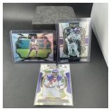 Lot Of (3) Vikings Silver Football Cards Including