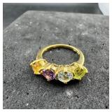 Multi-Stone Ring Colored Stones