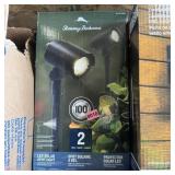 Tommy Bahama LED Solar Spotlight 2 Pack