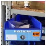 Grade 8 Hex Nuts Bin