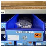 Grade 5 Hex Nuts Bin