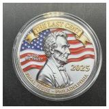 2025 Colorized Final Issue The Last Cent Lincoln C