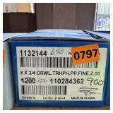 8'' x 3/4'' Anchor Bolts