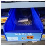 Grade 8 Hex Nuts Bin