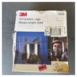 3m Full Face Respirator Mask Large