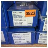 (2 Boxes) 1/4'' x 2-1/4'' Anchor Bolts