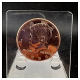 1 Oz .999 Copper Round
