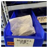 Stainless Hex Lag Screws Bin