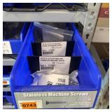 Stainless Machine Screws Bin