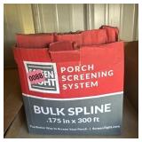 Porch Screen Spline 300' Roll