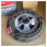 7'' Ball Bearing Rubber Wheel