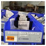 Stainless Metric Socket Cap Screws Bin