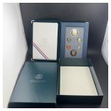 1990 U.S. Prestige Proof Set Original Box COA