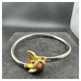 Silver Tone Bracelet Charm