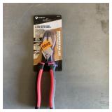 9'' Side Cutter Pliers w/ Fish Tape & Crimper