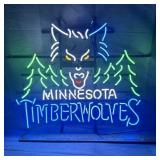 24'x20' Minnesota Timberwolves Basketball Real Gla