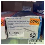 3/4'' x 9-1/2'' Anchor Bolts