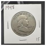 1948 Franklin Half Dollar
