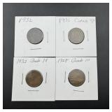 Canada Small Cent Coin Lot
