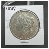 1889 Morgan Silver Dollar