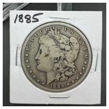 1885 Morgan Silver Dollar
