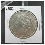 1896 Morgan Silver Dollar